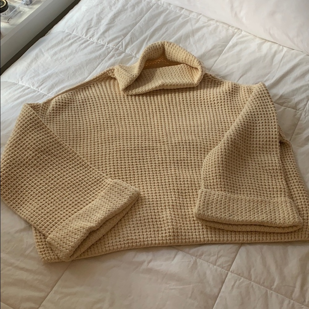 Free People boxy sweater